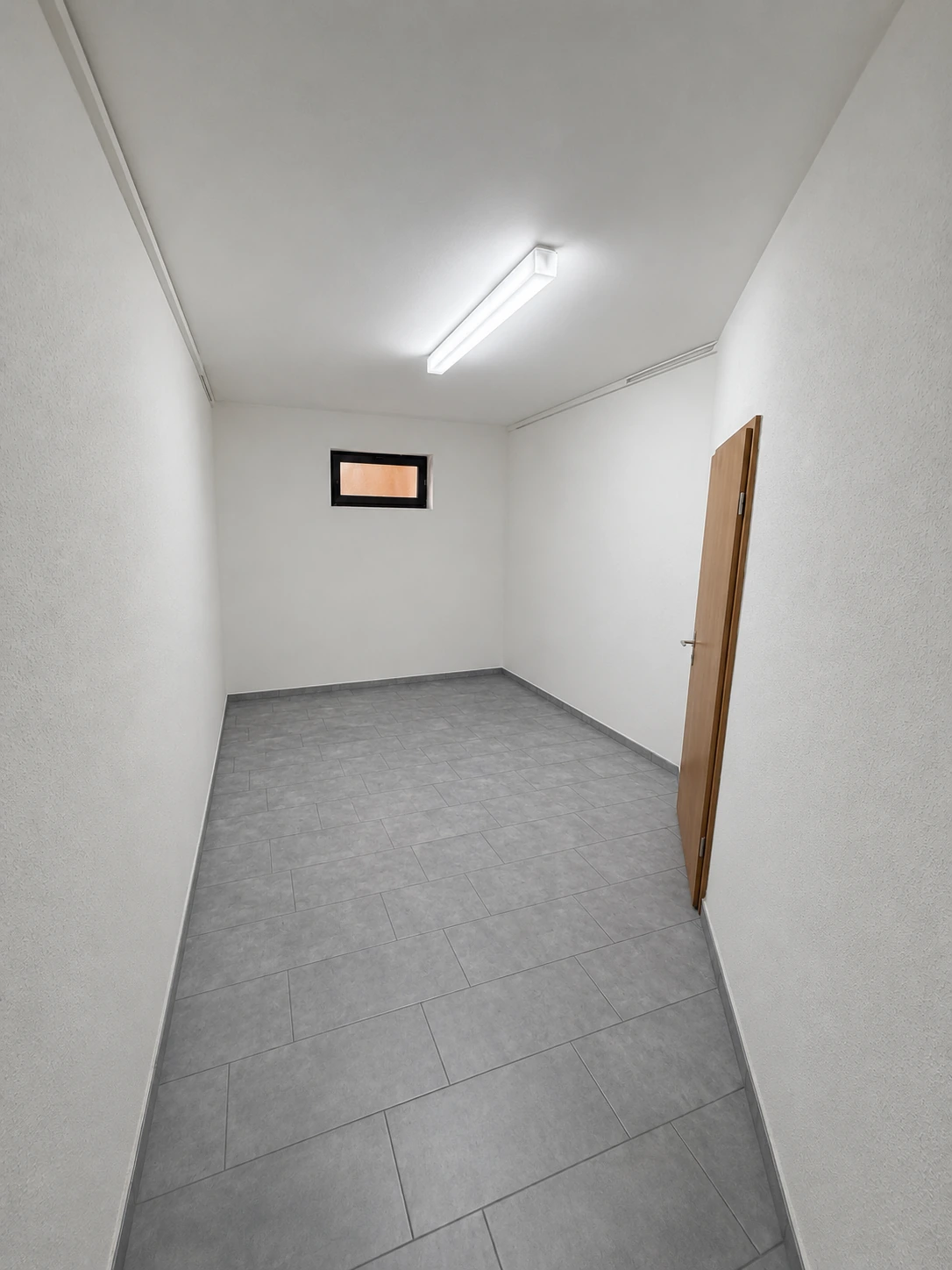 Erster großer Kellerraum mit Tageslichtfenster