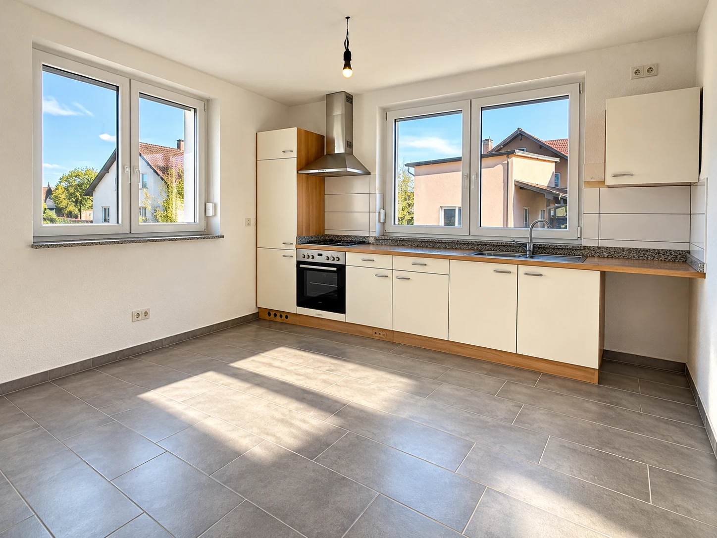 Wohnküche der Wohnung Unslebener Straße 12 in Wollbach